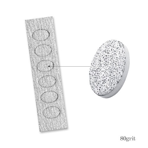 Aurora Cuticle Pusher Refill Pads 80grit