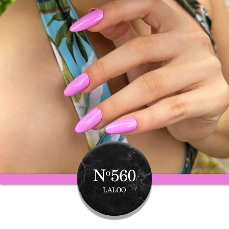 L560 Party Purple | Ημιμόνιμο Βερνίκι 7ml