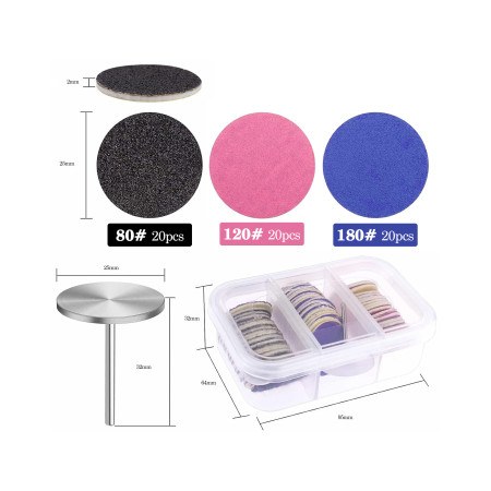 Laloo Cosmetics Pododisc Set L 25mm