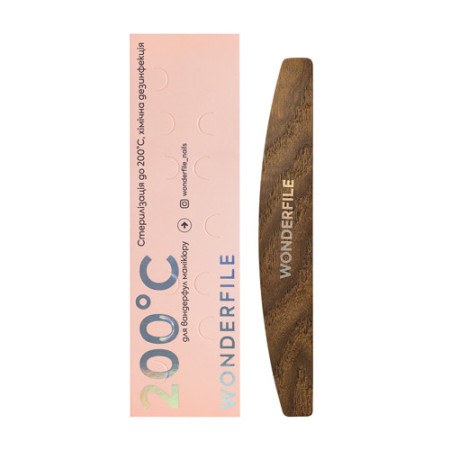Wonderfile The wooden base Crescend 162x24mm