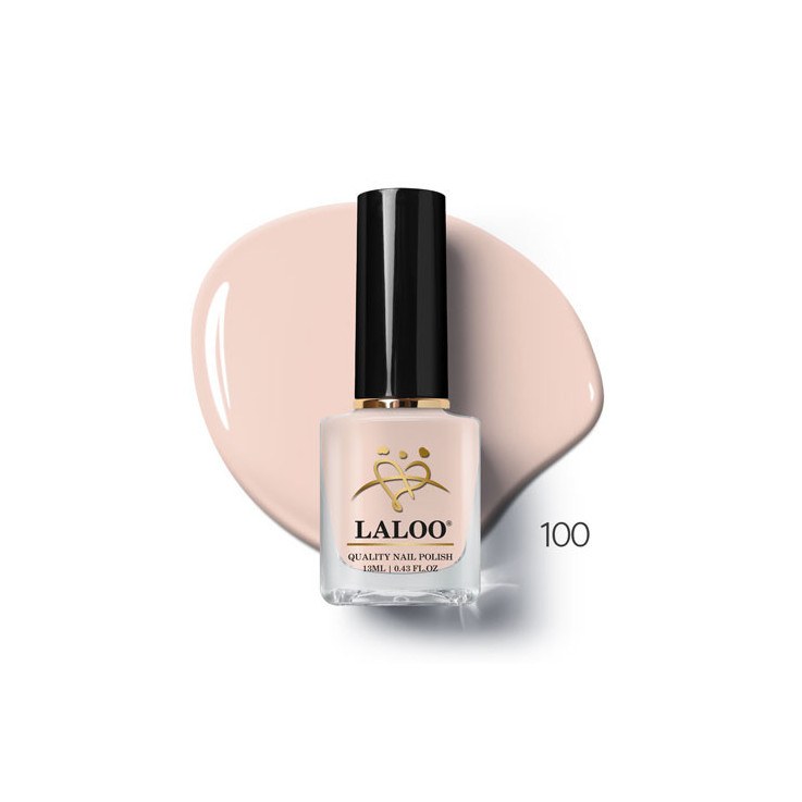 Laloo Nail Polish 100 Almond Milk 13ml