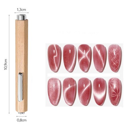Wooden magnet pen