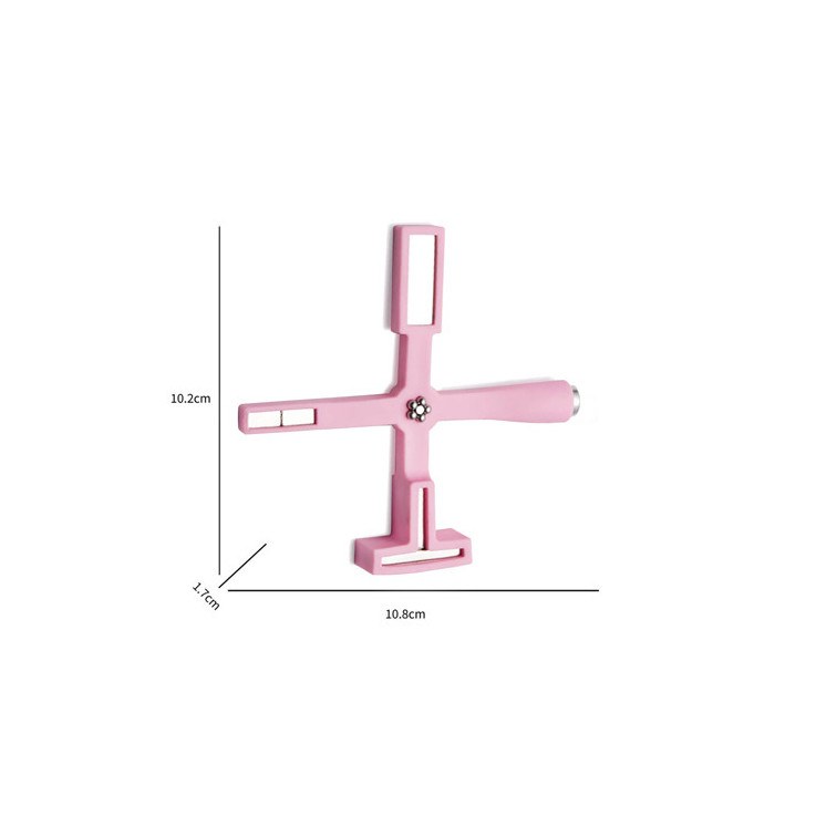 Cat Eye Multi Cross Magnet Pink