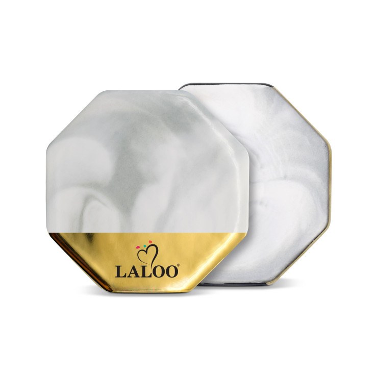 Nail Art Dish Marble White