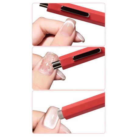 Pink Wooden Magnet Pen