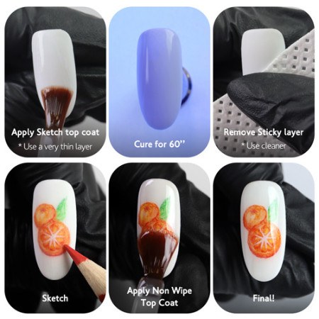 Sketch Top Coat 15ml