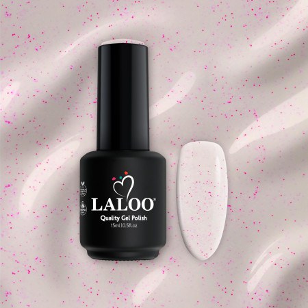 No.244 Ροζ με pigment | Ημιμόνιμο Βερνίκι 15ml
