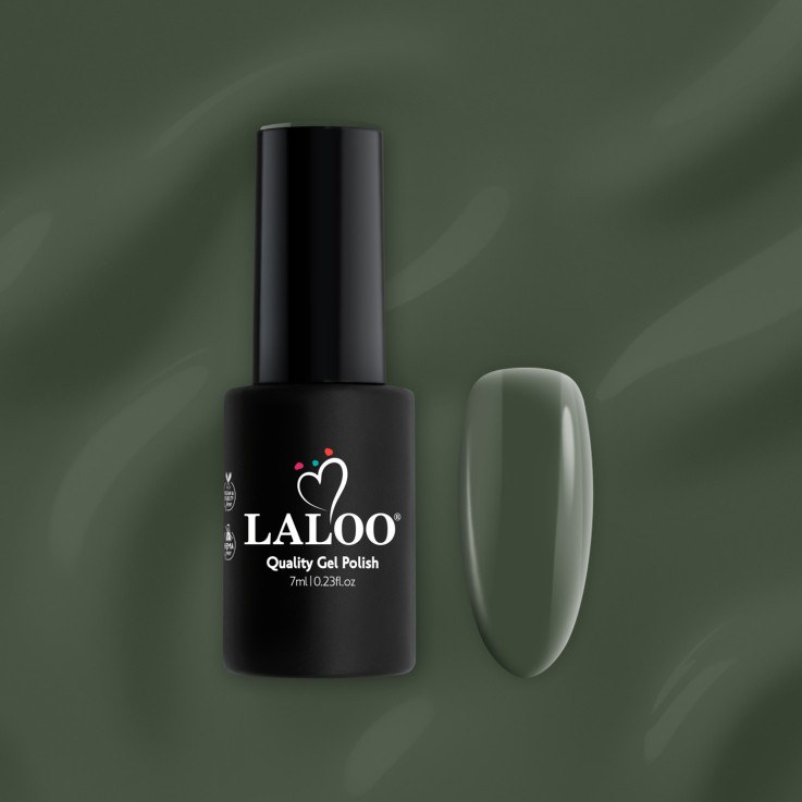L008 Χακί | Ημιμόνιμο Βερνίκι 7ml