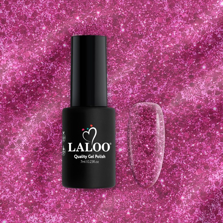 L240 Φούξια glitter | Ημιμόνιμο...