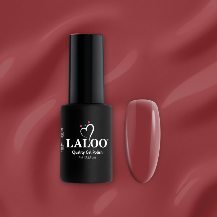 L322 Καφέ-Μπορντώ | Ημιμόνιμο Βερνίκι...