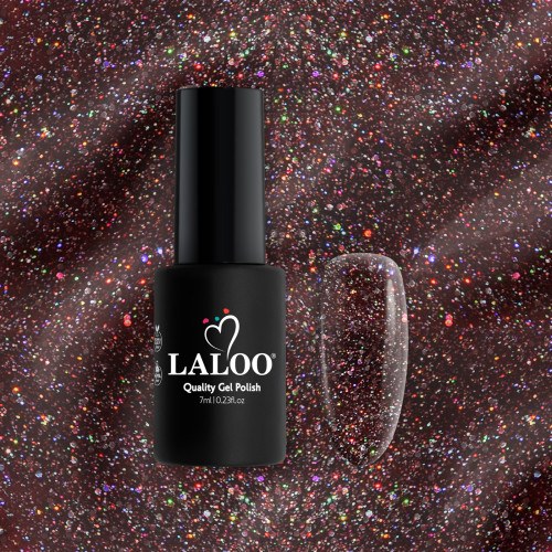 L406 Shimmering Brown Aubergine | Gel Polish 7ml