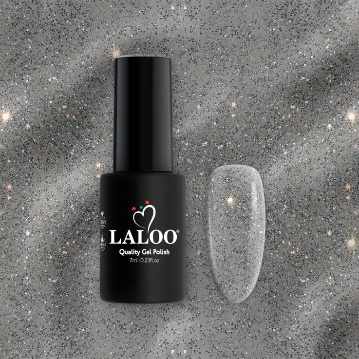 L410 Γκρί-Ασημί με glitter |...