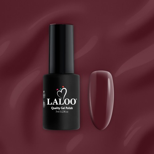 L446 Μπορντώ-Καφέ | Ημιμόνιμο Βερνίκι 7ml