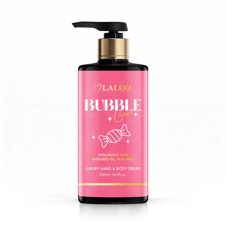 Hand and Body Cream Bubblegum 500ml