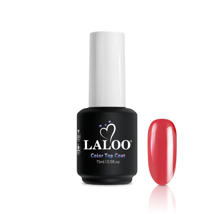 Color Top Coat 15ml 11 Hot flame red