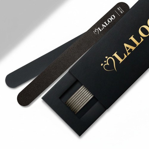 Λίμα ξύλινη Straight 180/240 Kit 7+1 ΔΩΡΟ Made in Korea