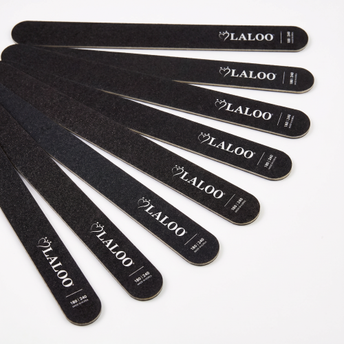 Λίμα ξύλινη Straight 180/240 Kit 7+1 ΔΩΡΟ Made in Korea 2