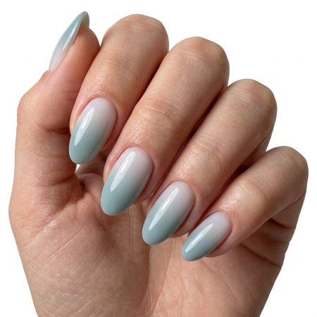 Ombre Cushion 03 Baby Blue