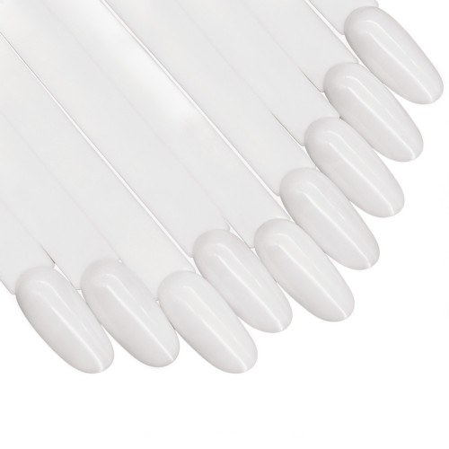 Nail Display Milky Oval 50pcs