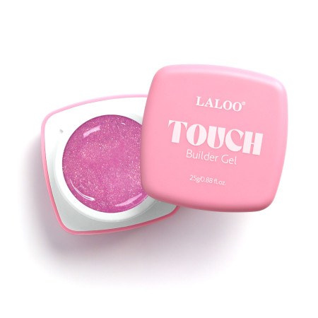 Touch Builder Gel Pink Sparkle 25g