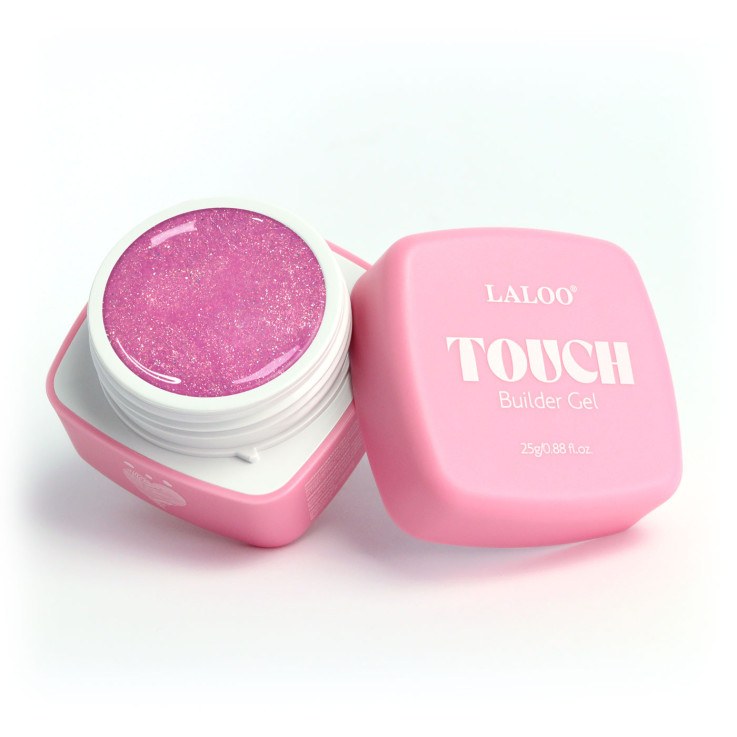 Touch Builder Gel Pink Sparkle 25g