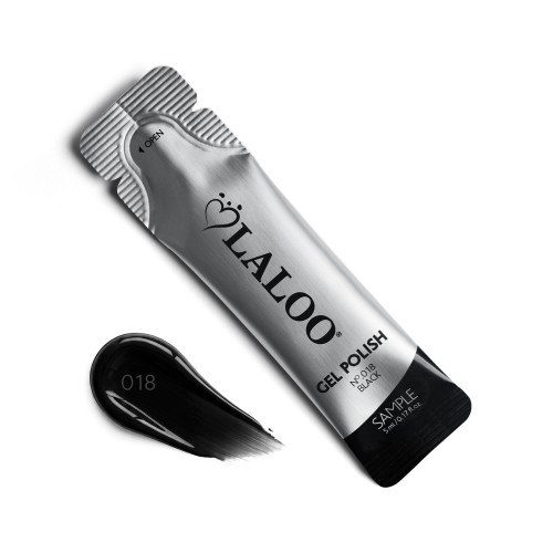 Sample Stick Ημιμόνιμο βερνίκι No.018 Μαύρο 5ml