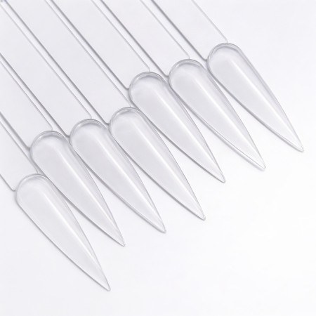Nail Display Tranparent Stiletto 50pcs