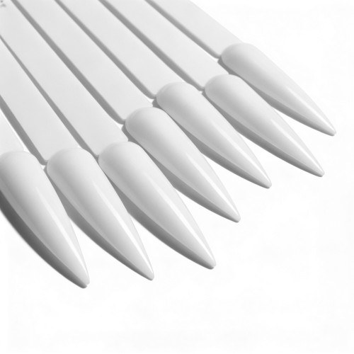 Nail Display White Stiletto 40pcs