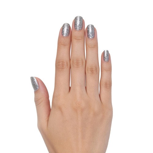 L465 Steel Glitter w/ green sequin | Gel Polish 7ml 2
