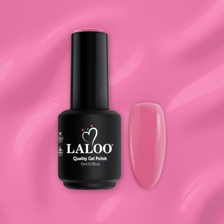No.607 Vibrant Pink (βάση γαλλικού) | Ημιμόνιμο βερνίκι 15ml