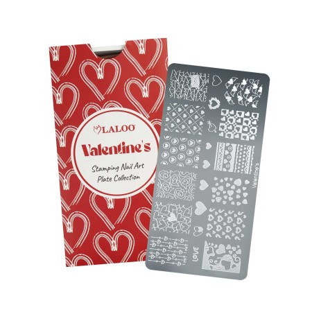Valentine's Stamping Nail Art Plate Collection