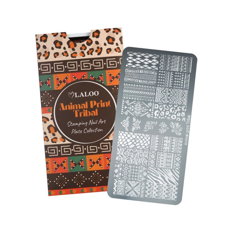 Animal Print Tribal Stamping Nail Art...