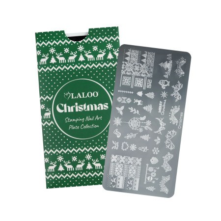 Christmas Stamping Nail Art Plate Collection