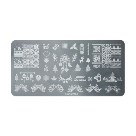 Christmas Stamping Nail Art Plate Collection