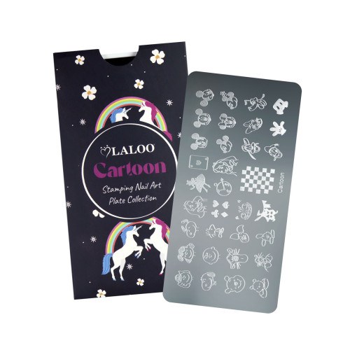 Cartoon Stamping Nail Art Plate Collection