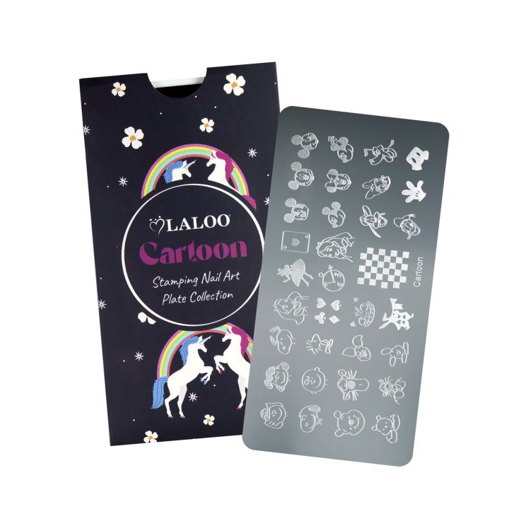 Cartoon Stamping Nail Art Plate...