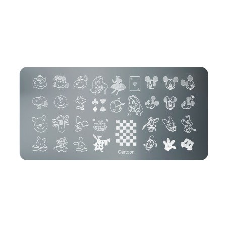 Cartoon Stamping Nail Art Plate Collection
