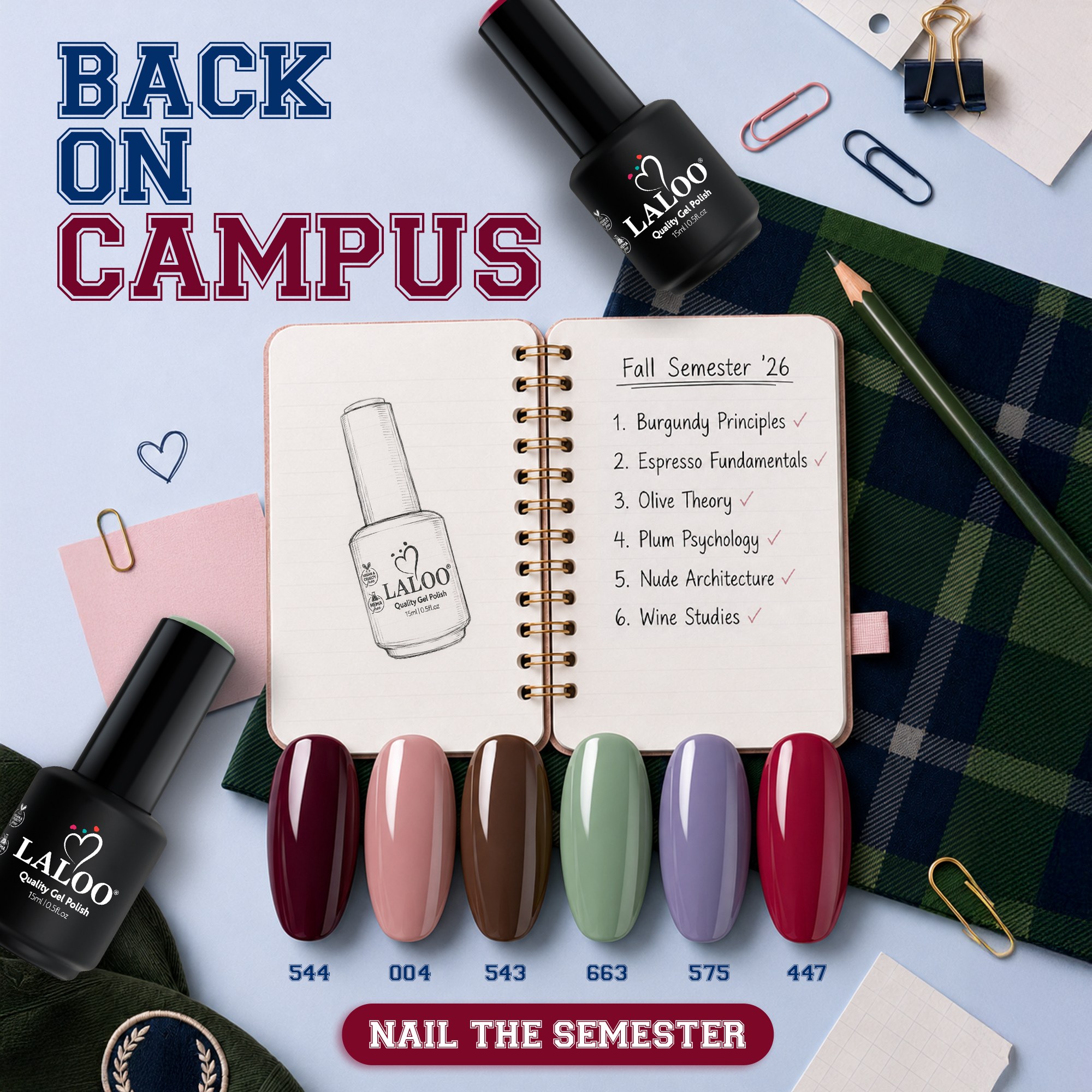 Back on campus